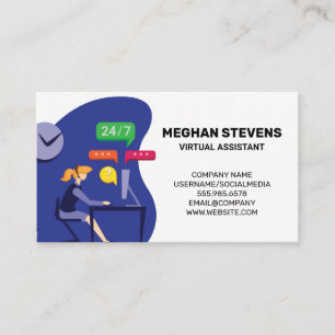 Customer Support Virtual Assistant   Call Centre Appointment Card