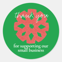 Customer Thank You - Holiday Sales