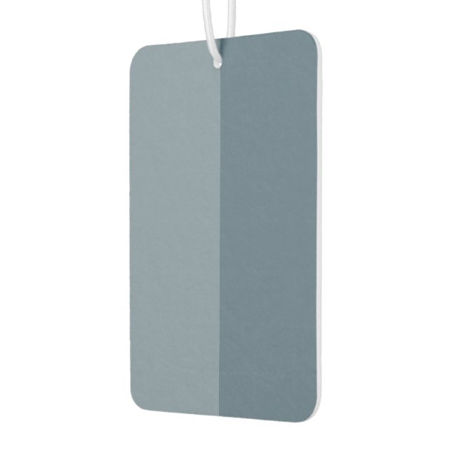 Customiable Two Tone Blue Air Freshener (Left)
