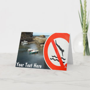 Customisable Biarritz Card