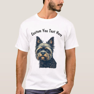 Customisable Brussels Griffon Dog T-Shirt