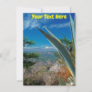 Customisable Cotopaxi volcano, Ecuador Card