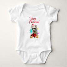 Customisable Cute Westie Dog Yappy Christmas