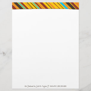Customisable En-tête de lettre personnel