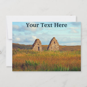 Customisable Finlaggan, Scotland card
