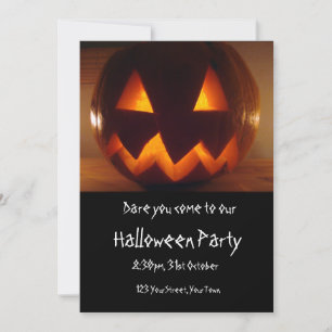 Customisable Halloween Party Invitation