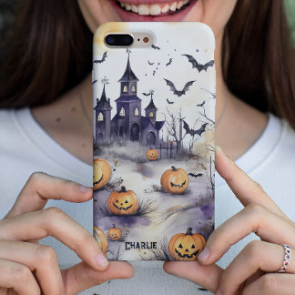 Customisable Halloween Phone Case Gift,Fall Season