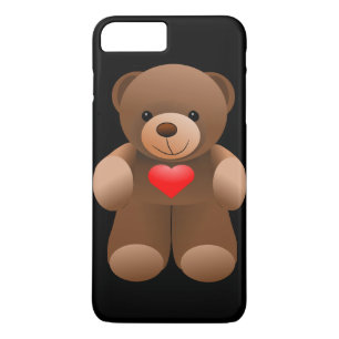Customisable I Love You Teddy Bear Case-Mate iPhone Case