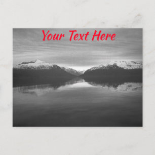 Customisable northern Norway coast Postcard