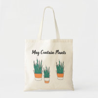 Customisable Plant Lover Snake Plant Tote Bag