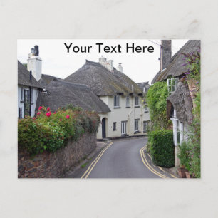Customisable Porlock, Somerset Postcard