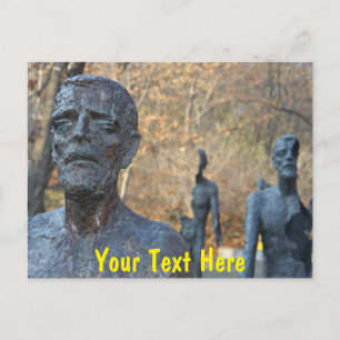 Customisable Prague memorial Postcard