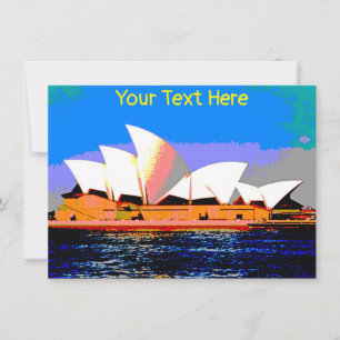 Customisable Sydney Opera House Card