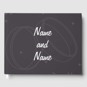 customisable wedding Guest Book