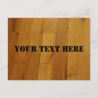 Customisable wood floor