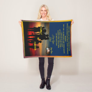 Customise a Gift for Special Person Fleece Blanket