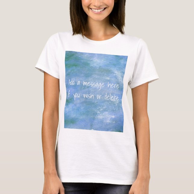 Customise Your T-Shirt (Front)