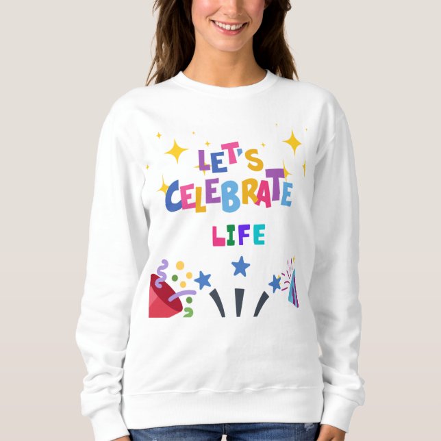 Customised Cute Christmas Design Sweatshirt (Front)