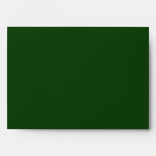 Customised Elegant Modern Stylish Name Green. Envelope