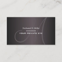 Customiser ce carte de visite monogramme