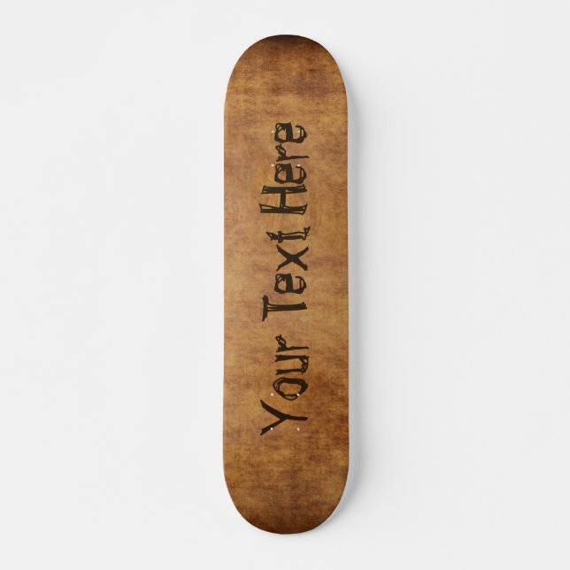 Customiser le Skateboard avec votre texte ou le su (Devant)