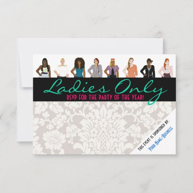 Customiser votre Invitation (Devant)