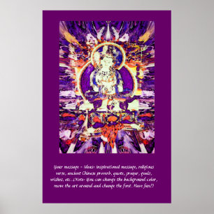 Customisez cette affiche - Happy Buddha