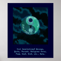 Customisez cette affiche - Harmonie et équilibre