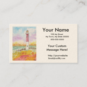 Customisez vos propres cartes de visite de phare
