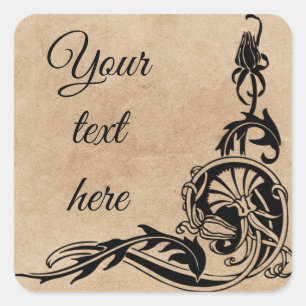 Customisez vos propres Stickers Art Nouveau / Étiq