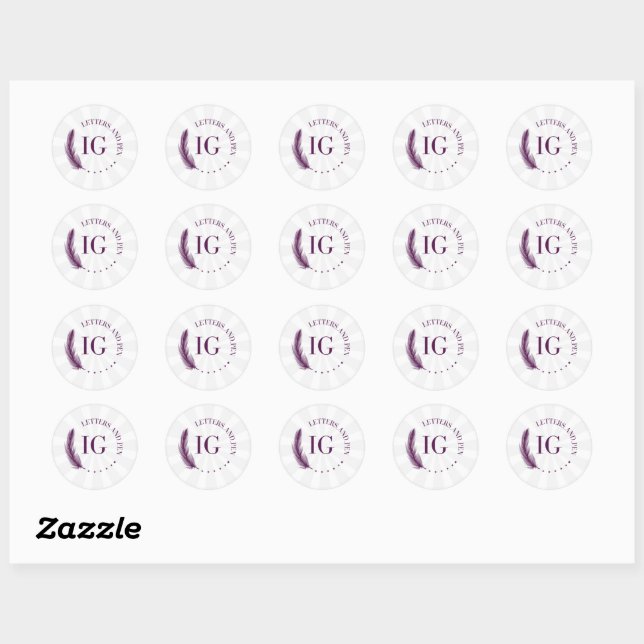 Customisez votre autocollant de logo (Feuille)