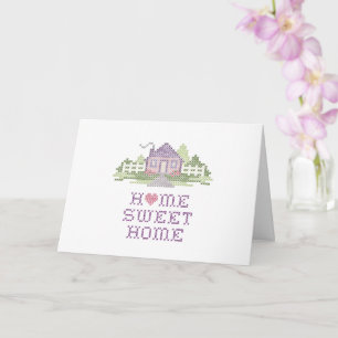 Customisez votre maison Sweet Home Carte de voeux