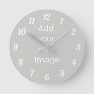 Customisez votre propre horloge murale (chiffres b