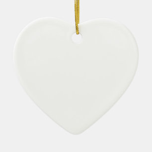 Customisez votre propre ornement en forme de coeur