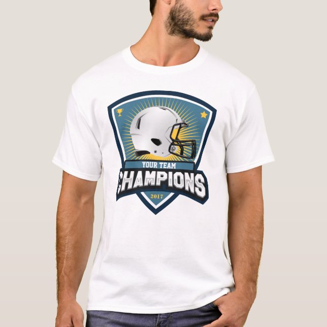 Customizable 2017 Fantasy Football Champions Shirt (Front)