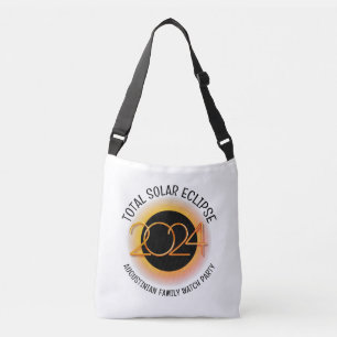 Customizable 2024 TOTAL SOLAR ECLIPSE Crossbody Bag