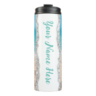 Customizable 20 oz Beach Themed Tumbler