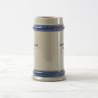 Customizable 22 oz. "LODGE" German Beer Stein