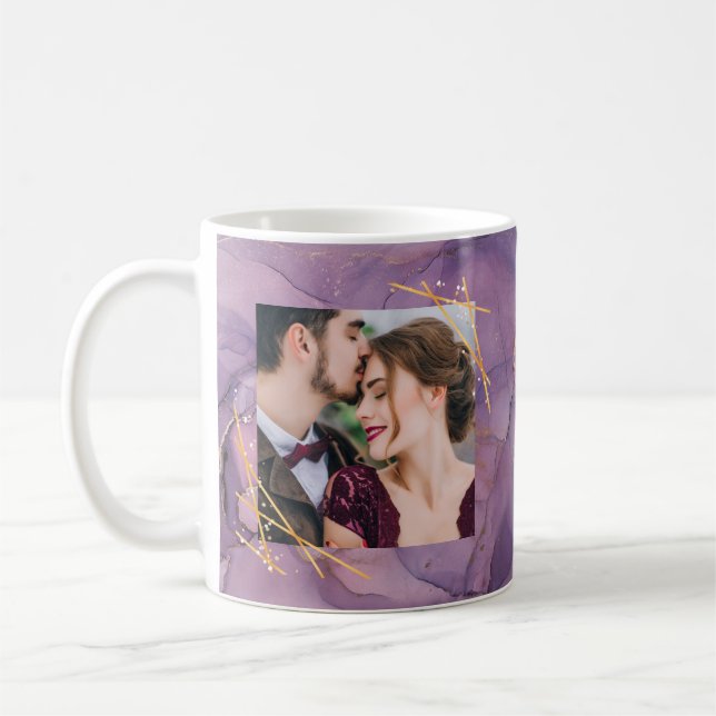 Customizable 2 Photos Coffee Mug (Left)
