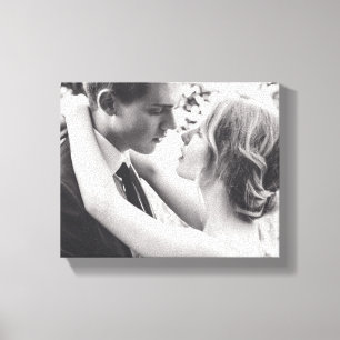 Customizable 2-sided Elegant Scrolls 2 Photo Canva Canvas Print