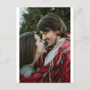 Customizable 2-sided Elegant Scrolls 2 Photo Postcard