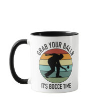 Customizable 2 Sided (Name) Bocce Ball Mug