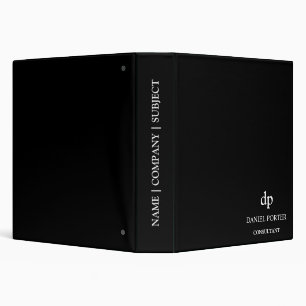 Customizable 3-Ring Binders for School and office