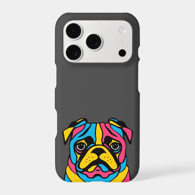 customizable 3 tone pug (Back)