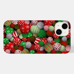 Customizable 3D Christmas Balls Case-Mate iPhone 14 Case