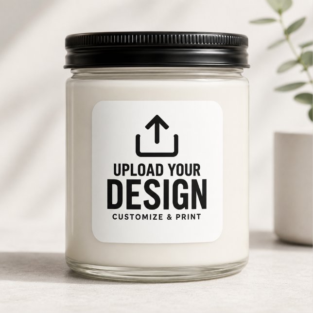 Customizable 3x3" Blank Business Label Sticker (Creator Uploaded)