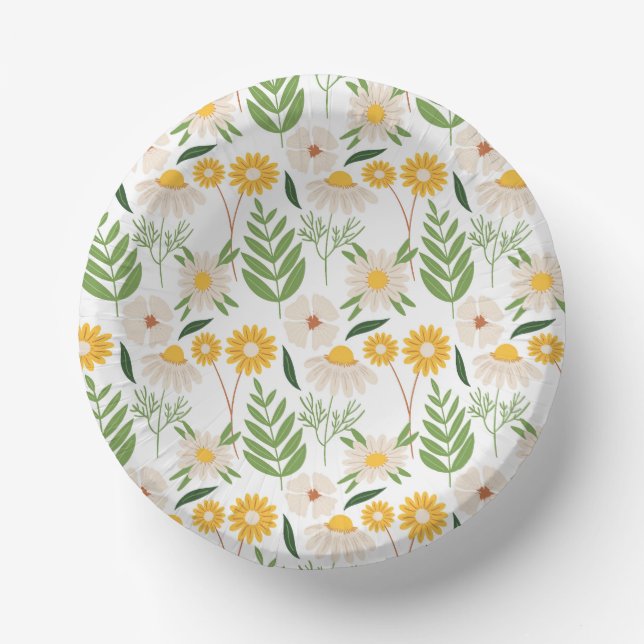 Customizable 7-Inch Paper Bowl for Events Paper Plate (Front)