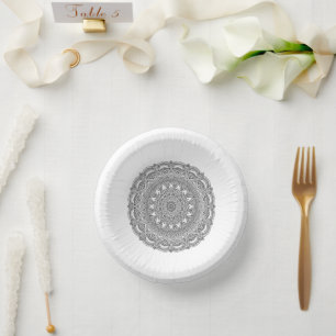 Customizable 7-Inch Paper Bowl for Events Plate