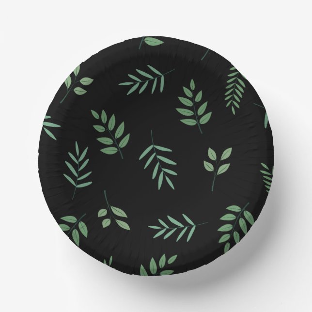 Customizable 7-Inch Paper Bowl for Events Plate (Front)