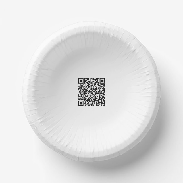 Customizable 7-Inch Paper Bowl for Events Plate (Front)